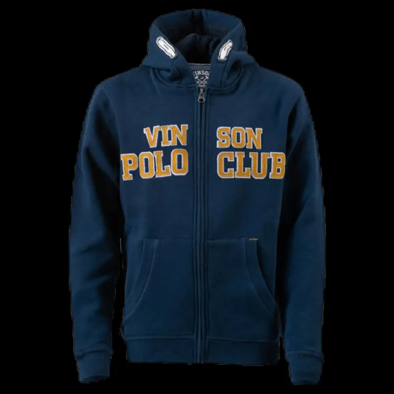 Sale Vinson Polo Club Kent Sweatshirt Hood Blue Blå