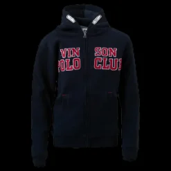 Best Vinson Polo Club Kent Sweatshirt Hood Blue Blå