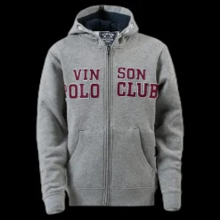 Vinson Polo Club Kent Sweatshirt Hood Grey Grå Clearance