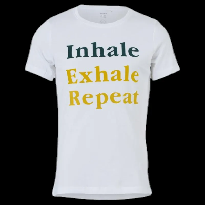 New Name It Kexhale Ss Top White Vit