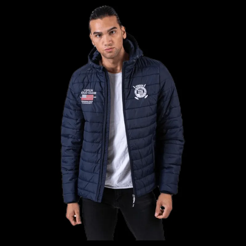 Vinson Polo Club Kicker Jacket Blue Blå Best