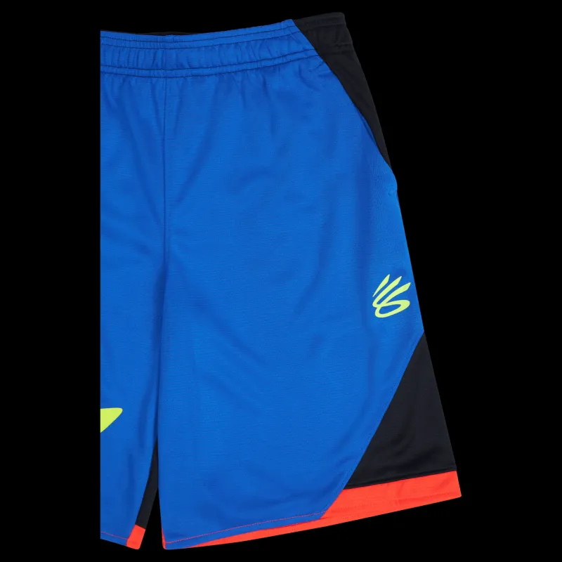 Under Armour KIDS CURRY SPLASH SHORT Blå Sale