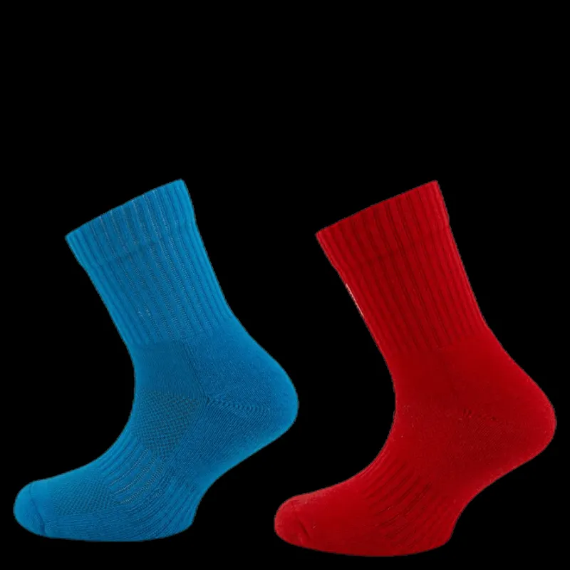 Norfolk Kids Basic Sport Socks - Alvin Blue/Red Blå och Röd Hot