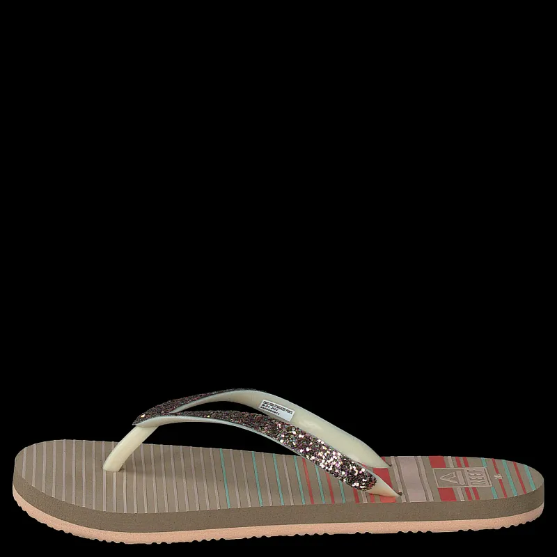 Reef Kids Stargazer Prints Peach Stripes Brun Discount