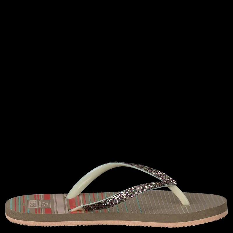 Reef Kids Stargazer Prints Peach Stripes Brun Discount