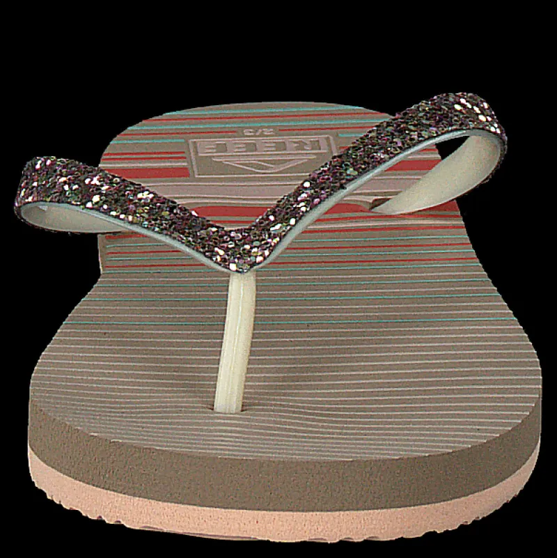 Reef Kids Stargazer Prints Peach Stripes Brun Discount