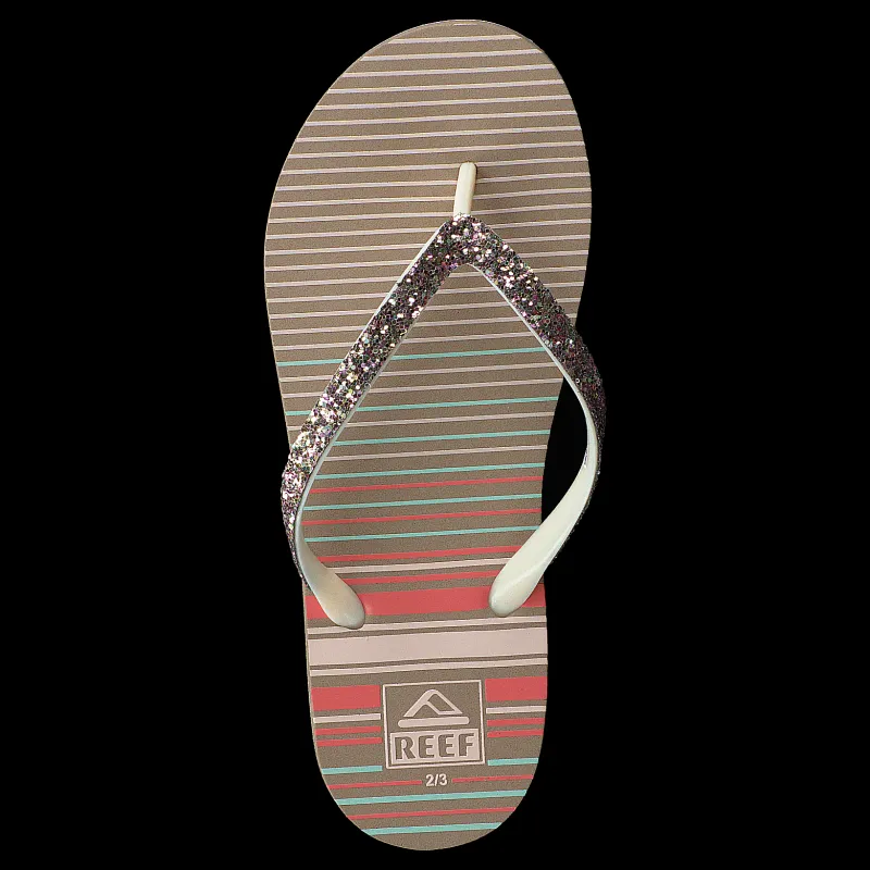Reef Kids Stargazer Prints Peach Stripes Brun Discount