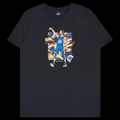 Under Armour KIDS UA CURRY LIGHTNING LOGO SS Svart Sale