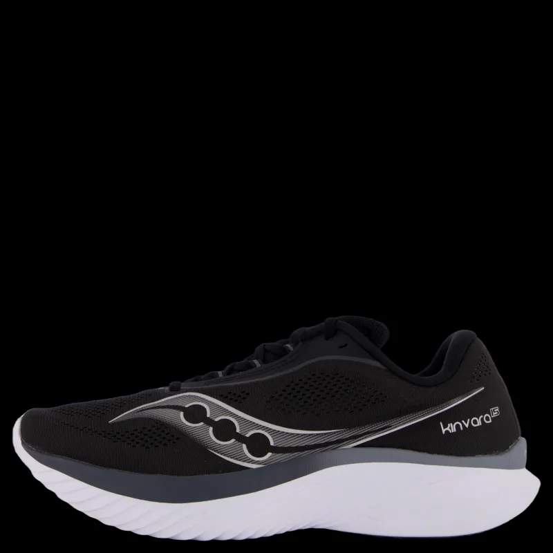 Saucony Kinvara 15 Black/white Svart och Vit New