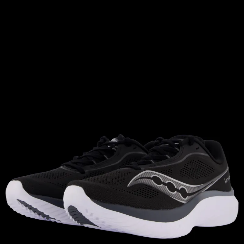 Saucony Kinvara 15 Black/white Svart och Vit New