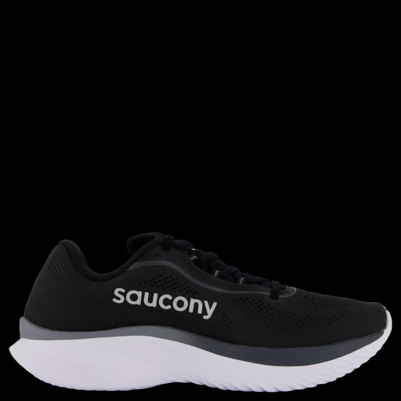 Saucony Kinvara 15 Black/white Svart och Vit New