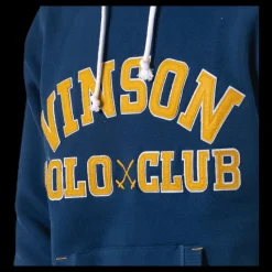 Vinson Polo Club Kiran Sweatshirt Hood Blue Blå