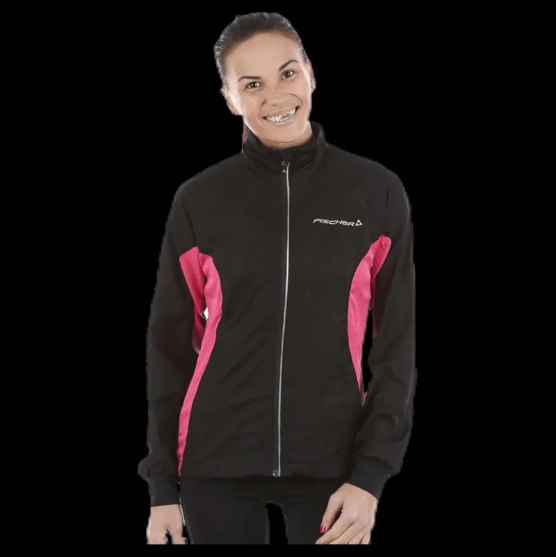 Fischer Kiruna Jacket Black/Red Svart och Röd Best