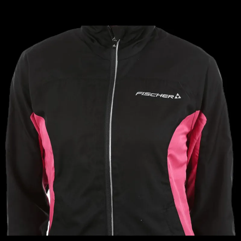 Fischer Kiruna Jacket Black/Red Svart och Röd Best
