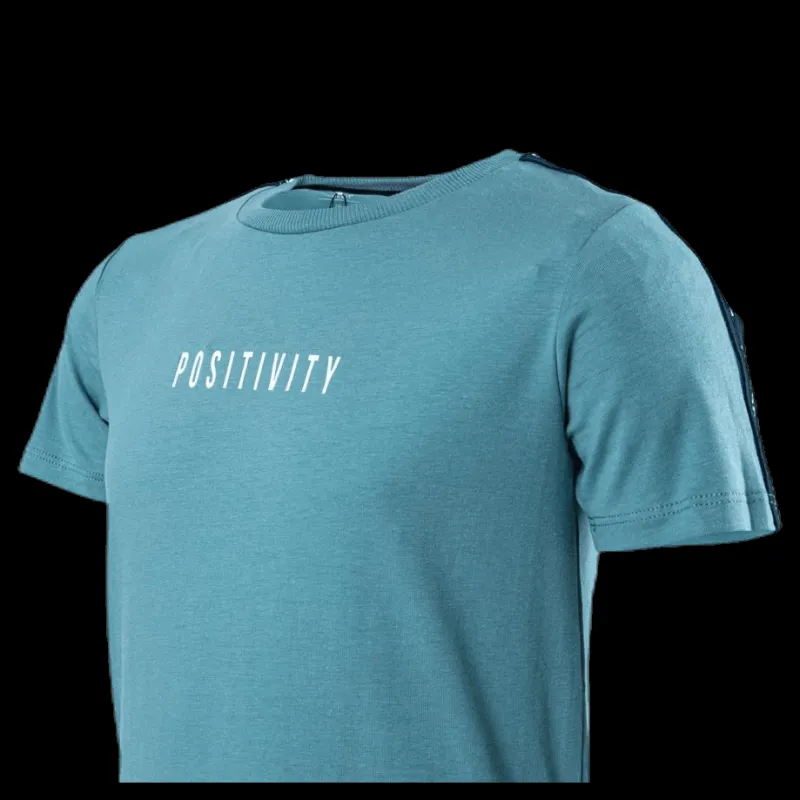 Name It Kito Ss Top Blue Svart Outlet