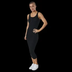 Pieces Kitte Tank Midi Dress Black Svart Online