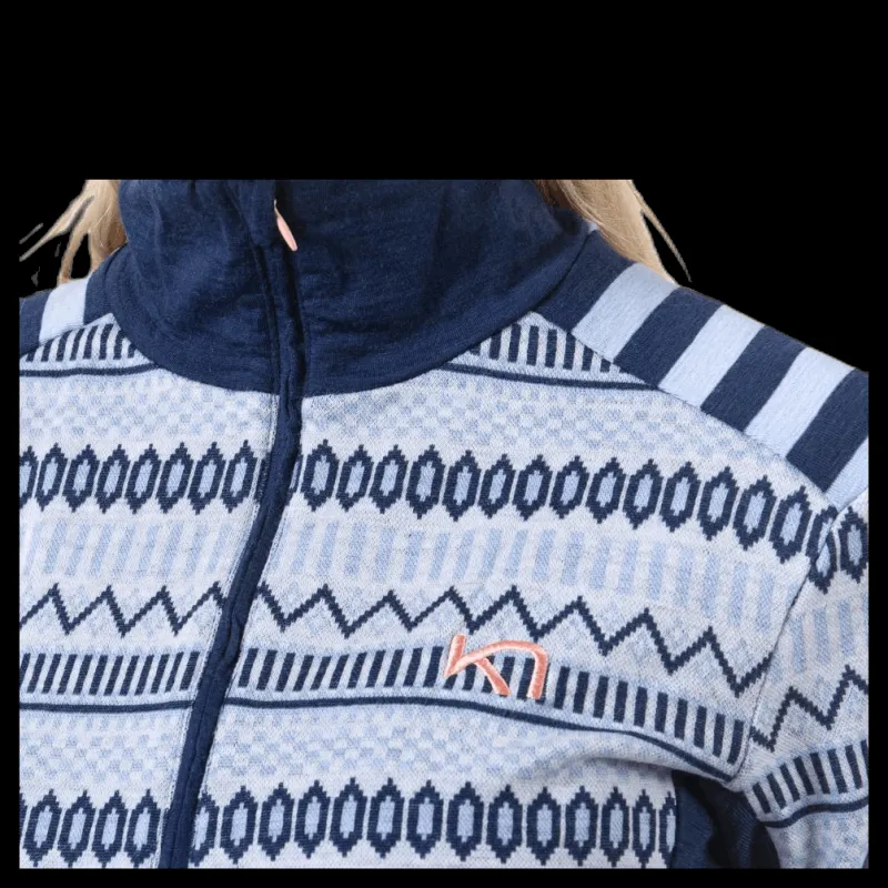 Kari Traa Åkle Half-Zip Shirt Blue Blå New