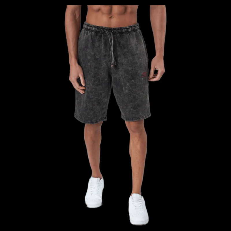 Discount Umbro Knee Length Shorts Black Grå