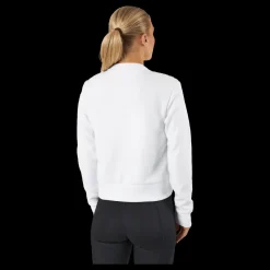 New adidas Knit Golf Bomber Jacket White Vit