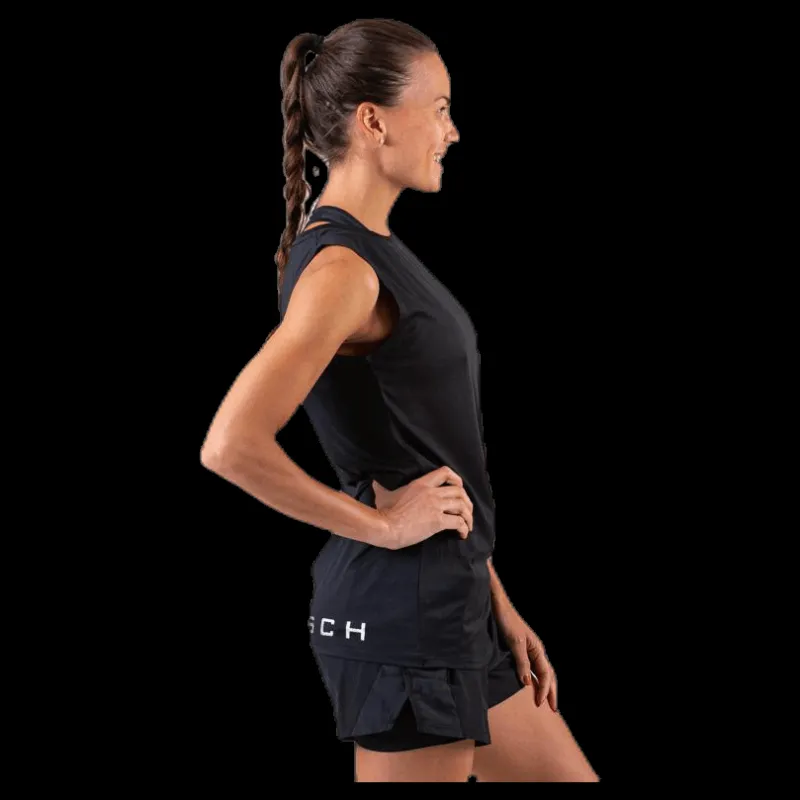 Röhnisch Knot Singlet Black Svart Discount