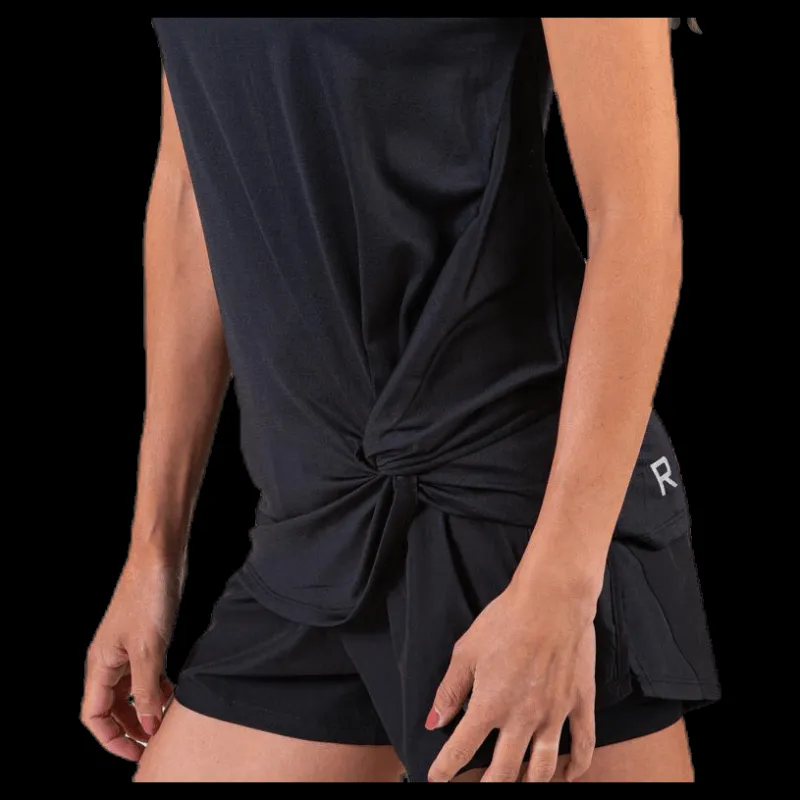 Röhnisch Knot Singlet Black Svart Discount