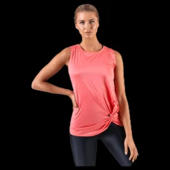 Röhnisch Knot Singlet Pink/Red Rosa och Röd