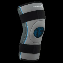Best Rehband Knäskydd x-stabil med patellastöd Core Line Blue/Grey Blå och Grå