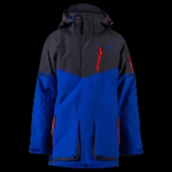 Sale Bergans of Norway Knyken Insulated Youth Jacket Blue/Grey Blå och Grå