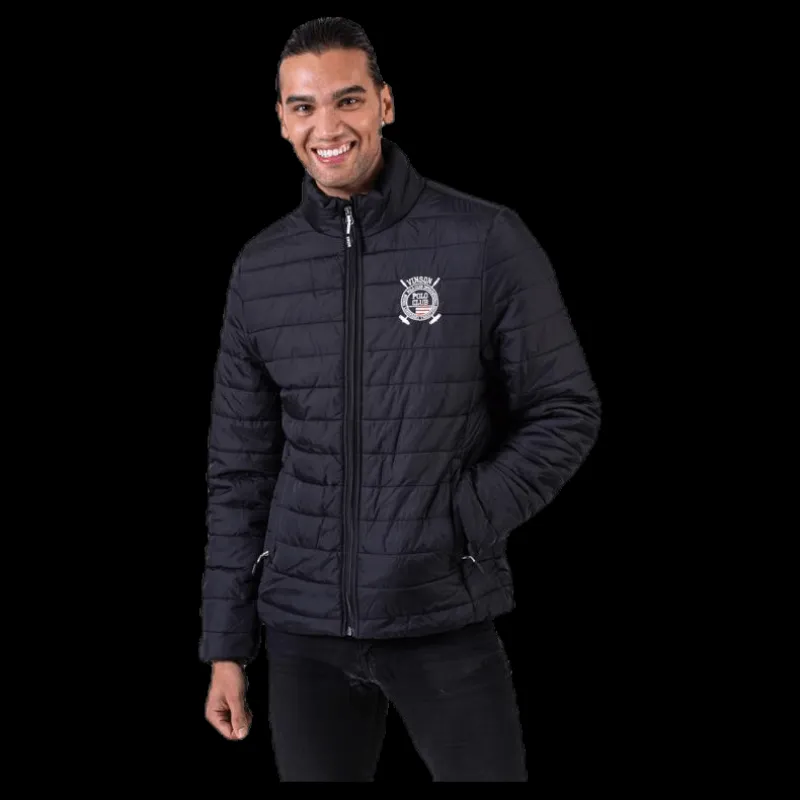 New Vinson Polo Club Kole Jacket Black Svart