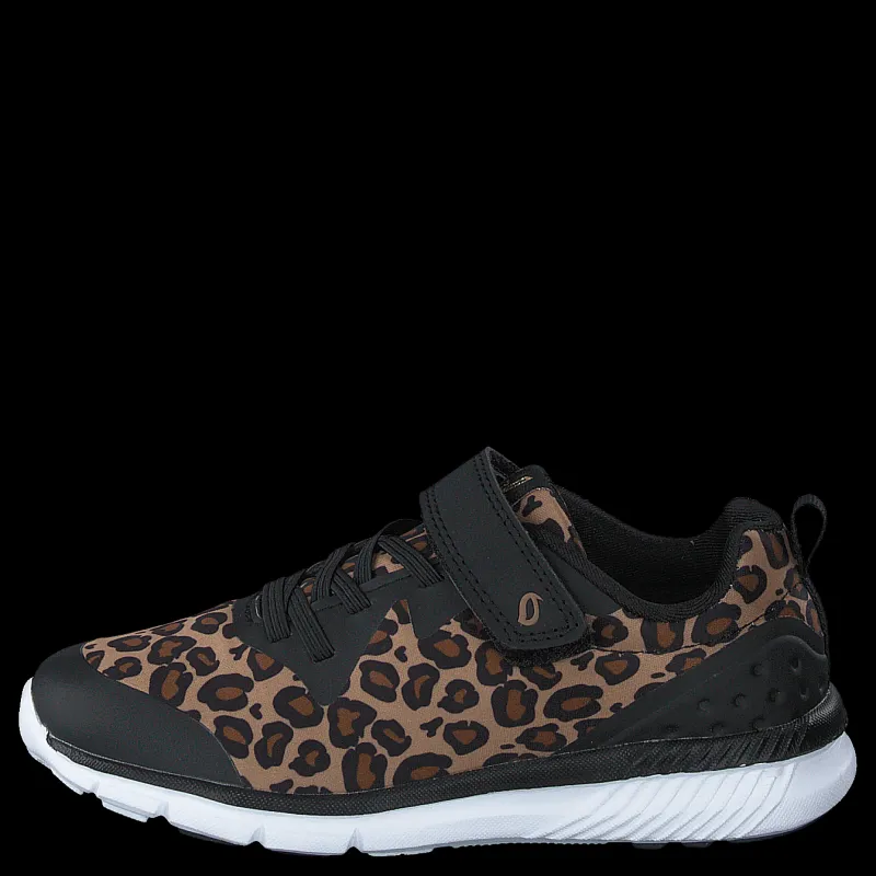 Leaf Kolima Leopard Svart Outlet