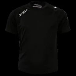 New Kappa Kombat Shirt S/S Veneto Black Svart