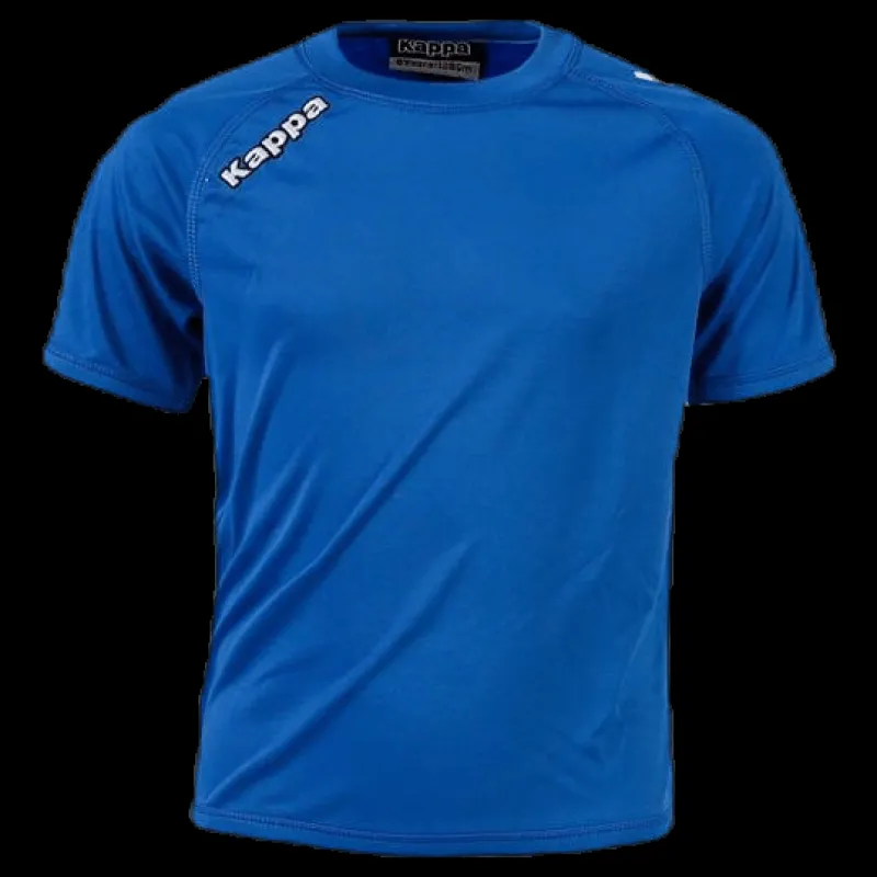 Hot Kappa Kombat Shirt S/S Veneto Blue Blå