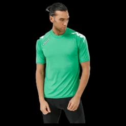 Hot Kappa Kombat Shirt S/S Veneto Green Grön