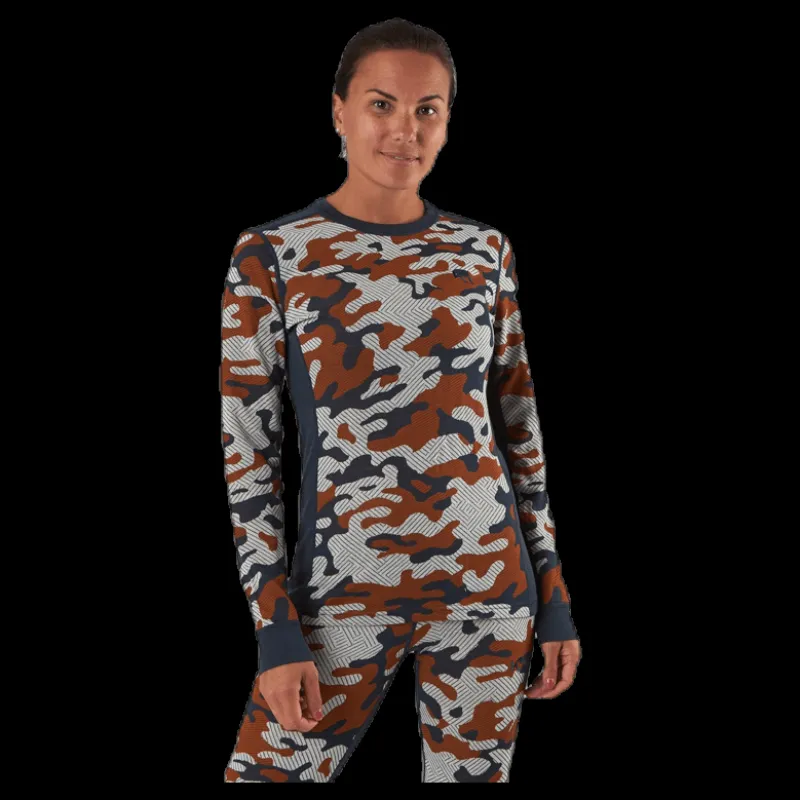 Clearance Kari Traa Kongle Long Sleeve Shirt Patterned/Brown Mönstrad och Brun