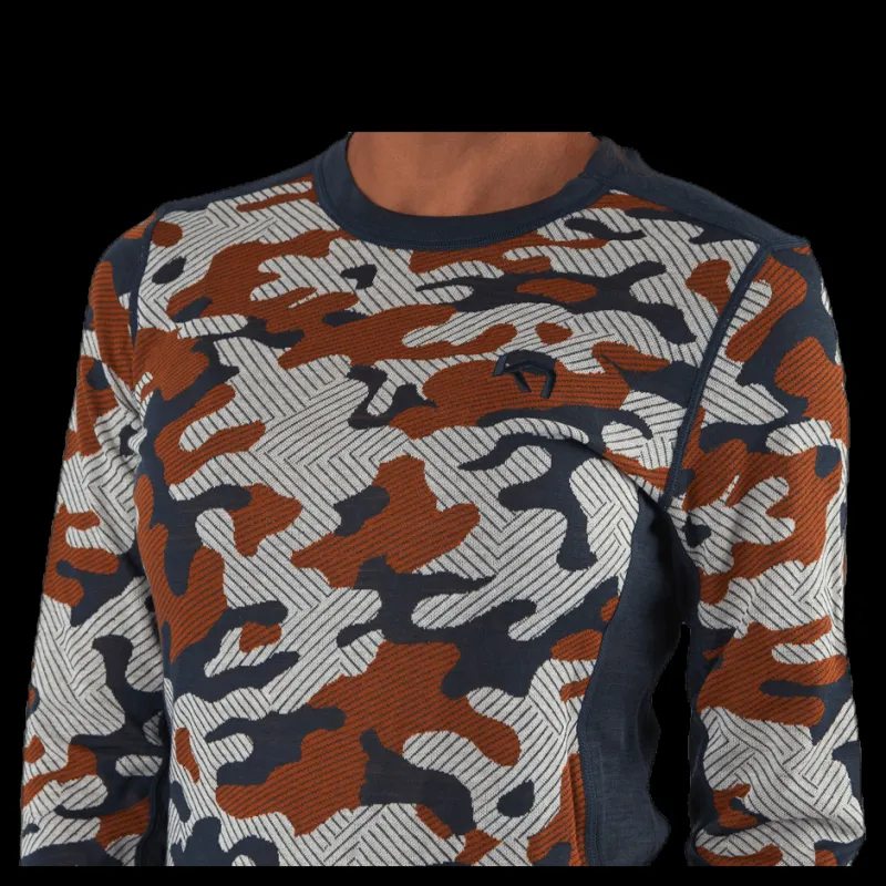 Clearance Kari Traa Kongle Long Sleeve Shirt Patterned/Brown Mönstrad och Brun