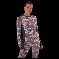 Kari Traa Kongle Long Sleeve Shirt Blue/Patterned Blå och Mönstrad Clearance