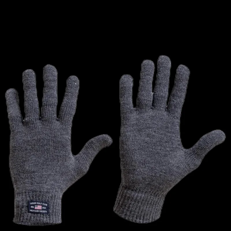 Best Vinson Polo Club Konner Gloves Grey Grå