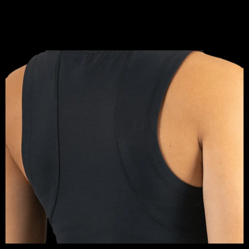 BLACC Koray Rib Tank Black Svart Sale