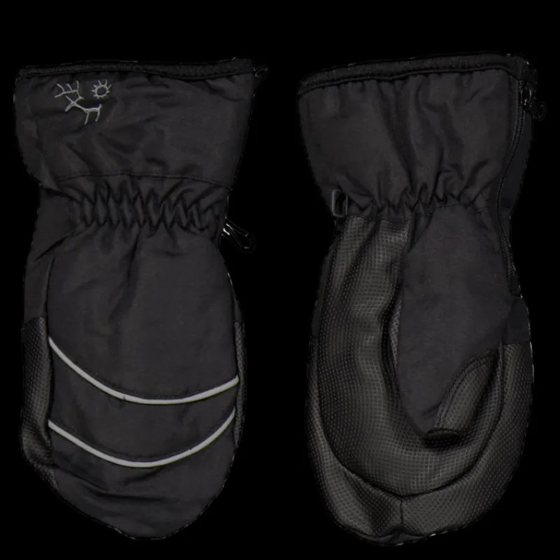 Börjesson Handskar Korp V1 Children Black Svart