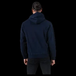 Sale Vinson Polo Club Krew Sweatshirt Full Zip Blue Blå
