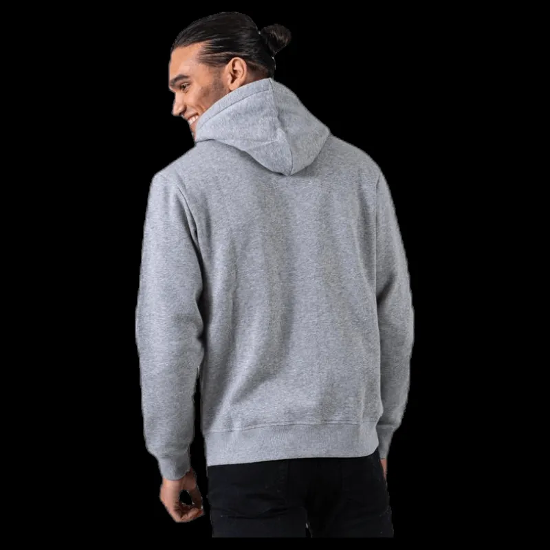 Vinson Polo Club Krew Sweatshirt Full Zip Grey Grå New