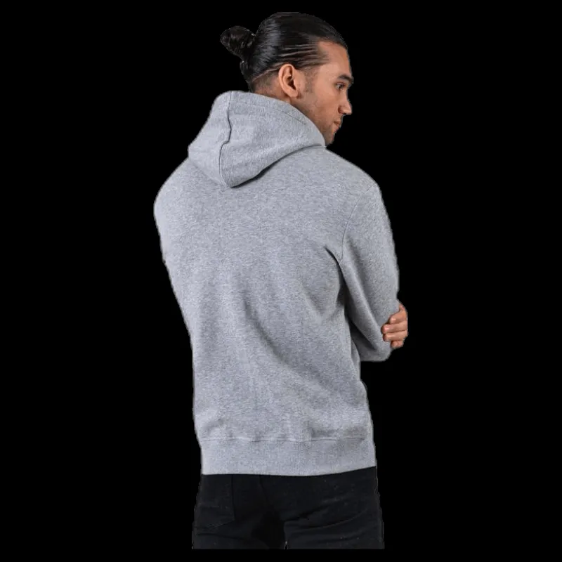 Vinson Polo Club Krew Sweatshirt Full Zip Grey Grå New