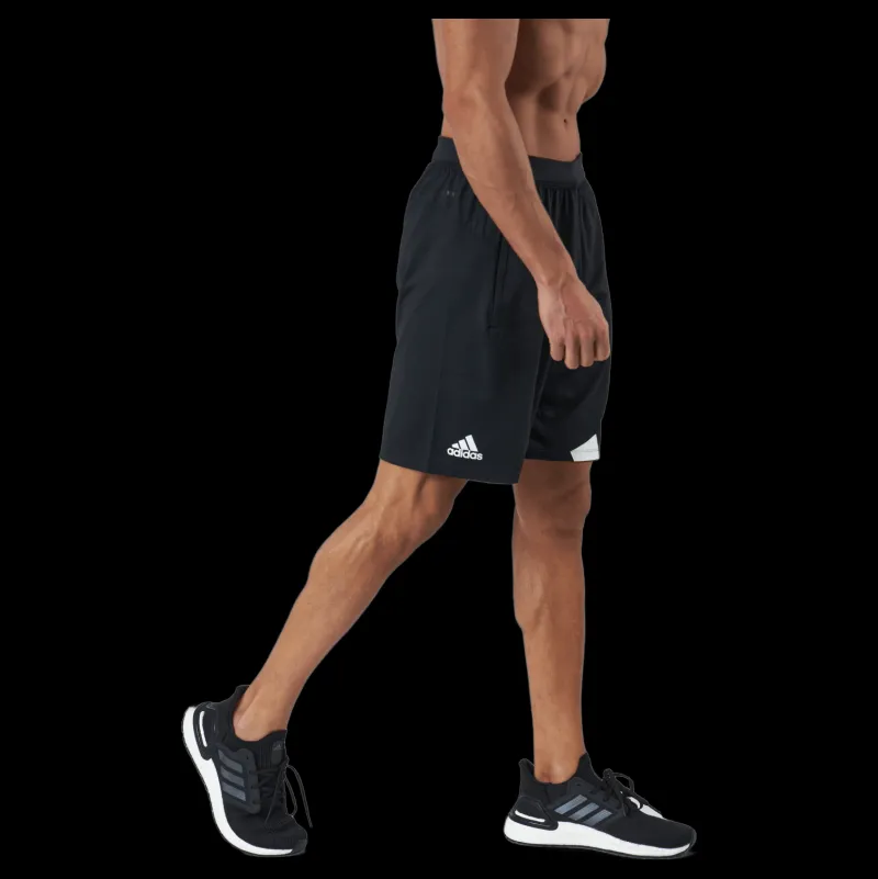 adidas 4Krft 3 Bar Short Black Svart Discount
