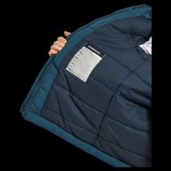 Didriksons Kure Kids Parka 5 Blue Blå Outlet