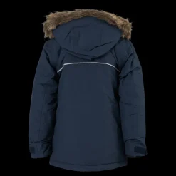 Hot Didriksons Kure Kids Parka 4 Navy Blå