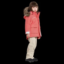 Sale Didriksons Kure Kids Parka 5 Pink Rosa