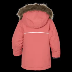 Sale Didriksons Kure Kids Parka 5 Pink Rosa