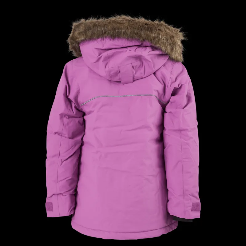 Didriksons Kure Kids Parka 4 Radiant Purple Lila