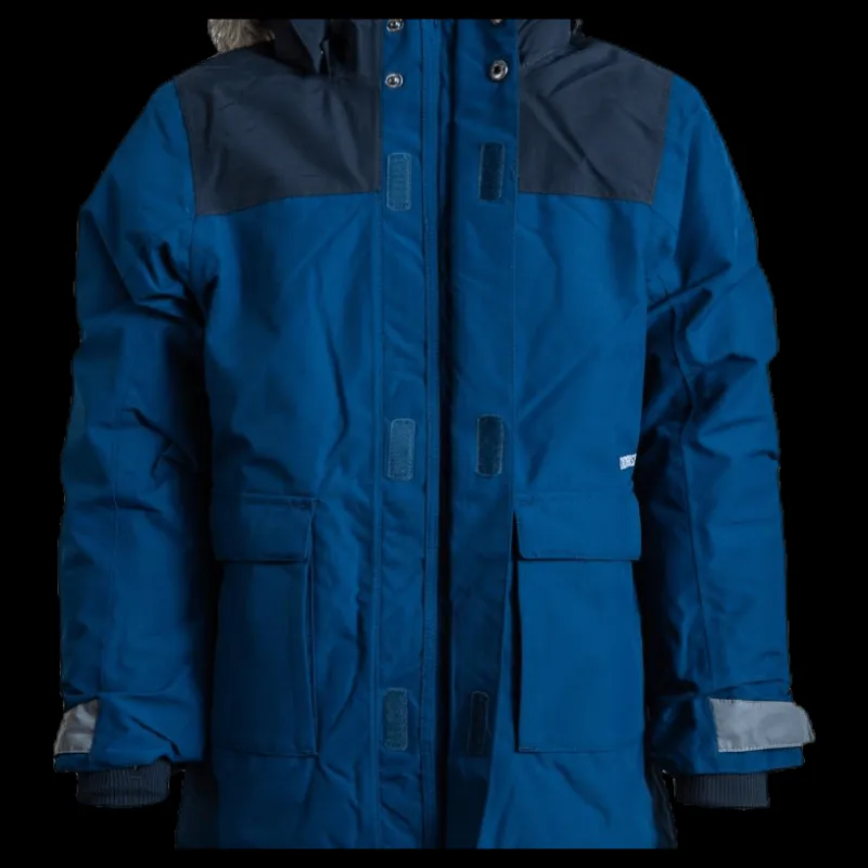 Hot Didriksons Kure Kid's Parka Blue Blå