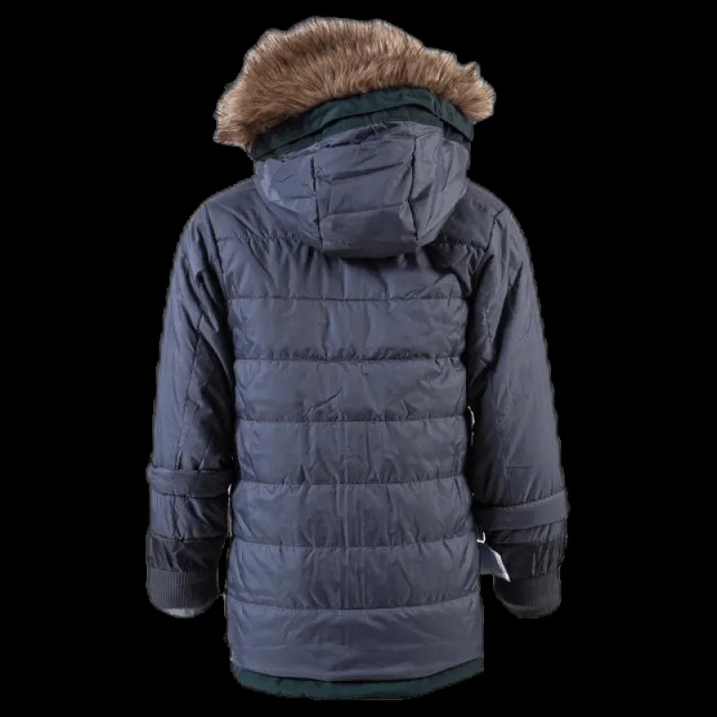 Didriksons Kure Kid's Parka Green Grön